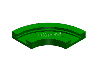 [83-TAB-1] (FOR 83 FINGER CHAIN) WITH TAB - SINGLE ROW