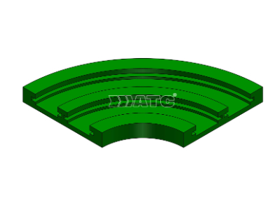 [83-TAB-2] (FOR 83MM FINGER CHAIN) WITH TAB - DOUBLE ROW