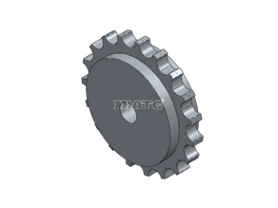 [40P-T-1400A-SPKT-SLD-19T] 40P SPROCKET 19 TEETH (T-1400A) SOLID
